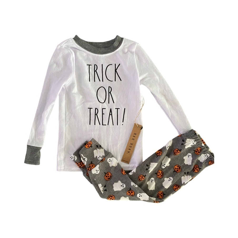 Rae Dunn Toddler Halloween Pants and Long Sleeve Shirt NWT Size 2T